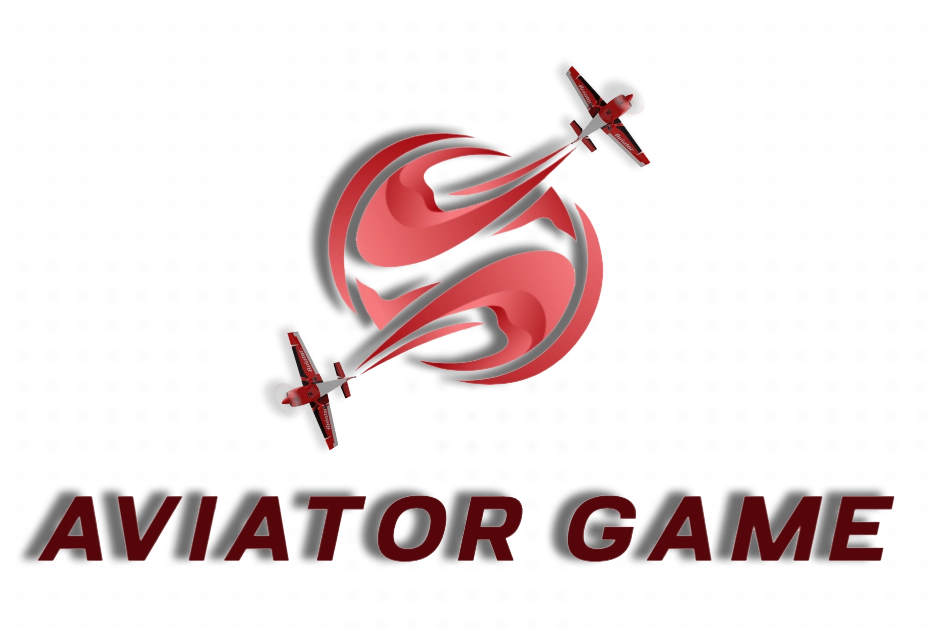 Aviator game logo. Depicts two airplanes from the game Aviator and clouds